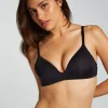 Mona padded non-underwired bra - Black