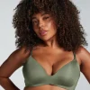 Mona padded non-underwired bra - Green
