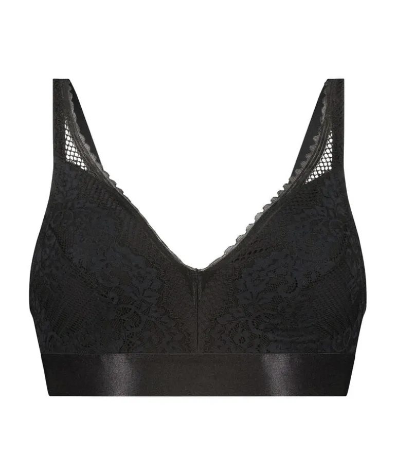Morgan prosthetic underwireless bra - Black