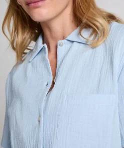 Muslin Jacket - Blue