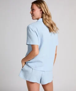Muslin Jacket - Blue