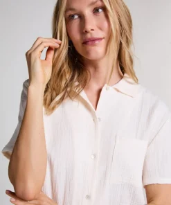 Muslin Jacket - White