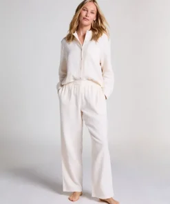 Muslin Pants - White