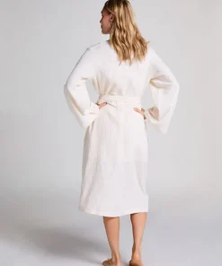 Muslin Robe Long - White
