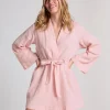 Muslin Robe Short - Pink