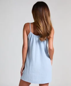 Muslin Slipdress - Blue