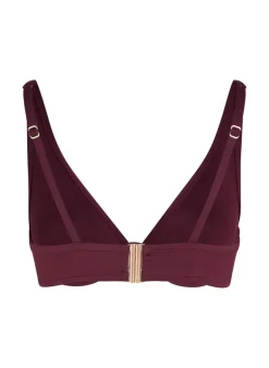 Neoprene Bikini Top - Purple