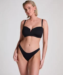 Neoprene Highleg Bikinibottom - Black