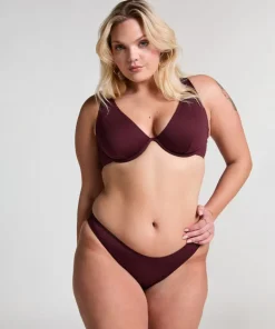 Neoprene Highleg Bikinibottom - Purple