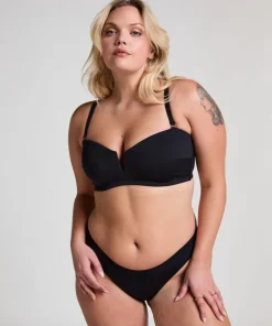 Neoprene Highleg Bikinibottom - Black