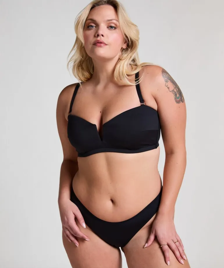 Neoprene Highleg Bikinibottom - Black