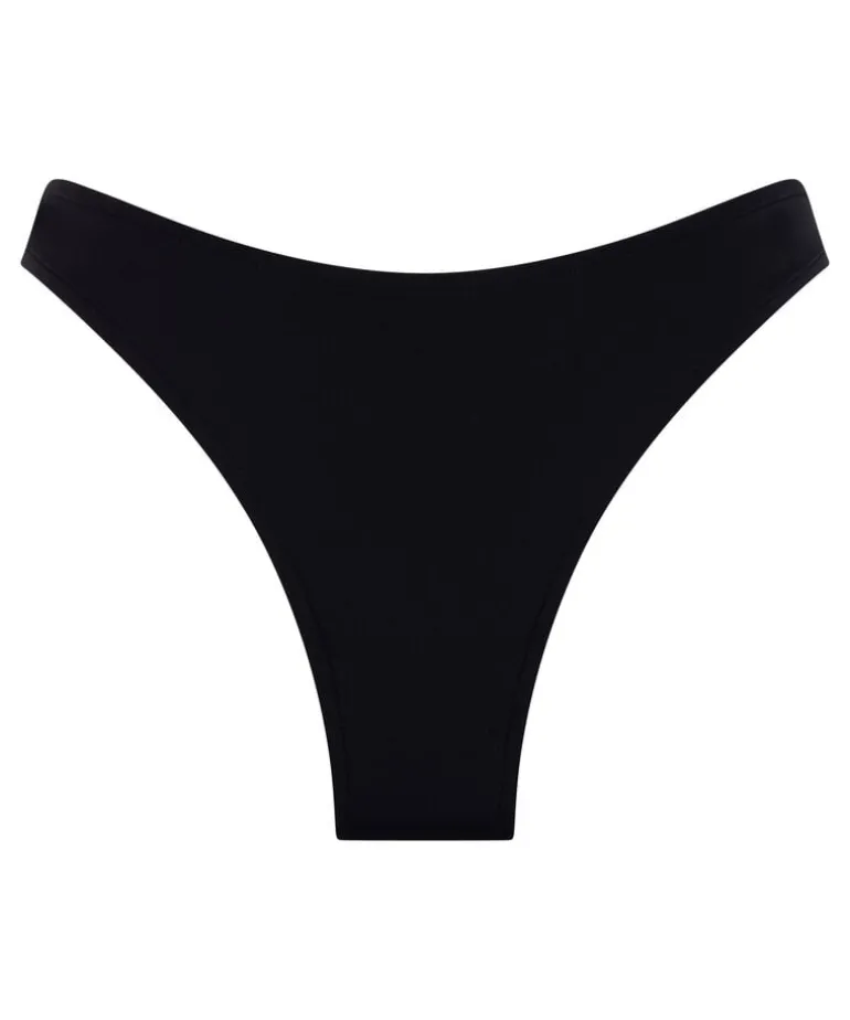 Neoprene Highleg Bikinibottom - Black