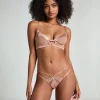 Nisha Open Crotch Brazilian - Beige