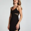 Nova Jersey Slip Dress - Black