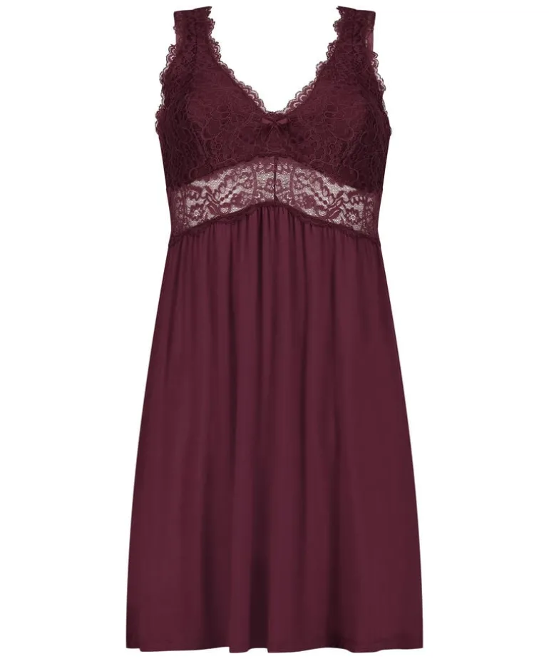 Nova Jersey Slip Dress - Purple