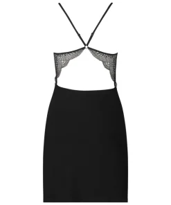 Nova Jersey Slip Dress - Black