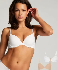 2-Pack Padded Underwired Bra - White