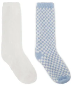 2 pairs of socks Cosy - Blue