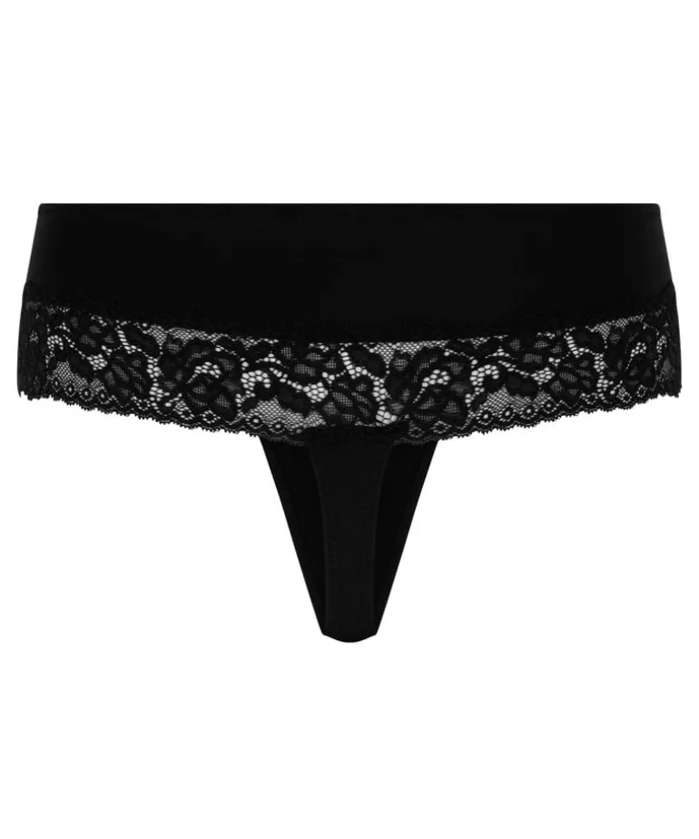 Paris Thong Boxers - Black