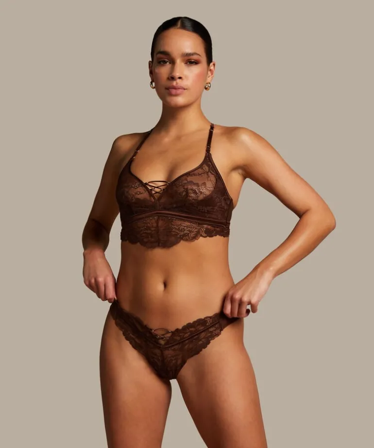 Patrice Bralette - Brown