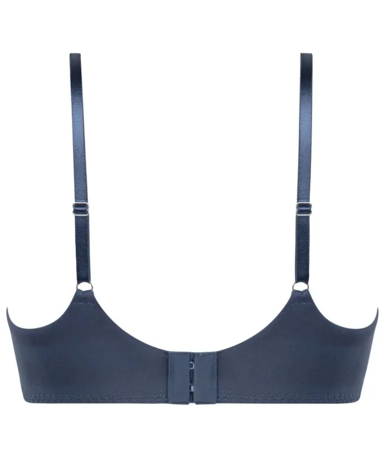 Pearlene Non-Padded Underwired Bra - Blue