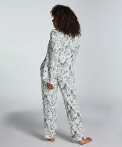 Petite Pyjama Bottoms - White