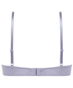 Plunge Padded Underwired Bra - Purple