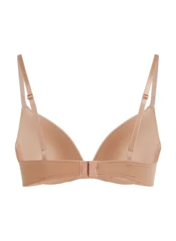 Plunge Padded Underwired Bra - Brown