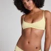 Pointelle Bralette - Yellow