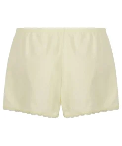 Pointelle Shorts - Yellow