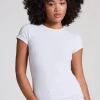 Pointelle Top - Gray