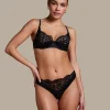 Poppy thong - Black