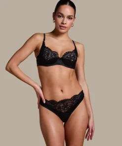 Poppy thong - Black
