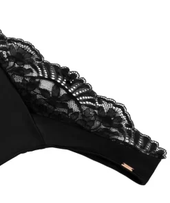 Poppy thong - Black