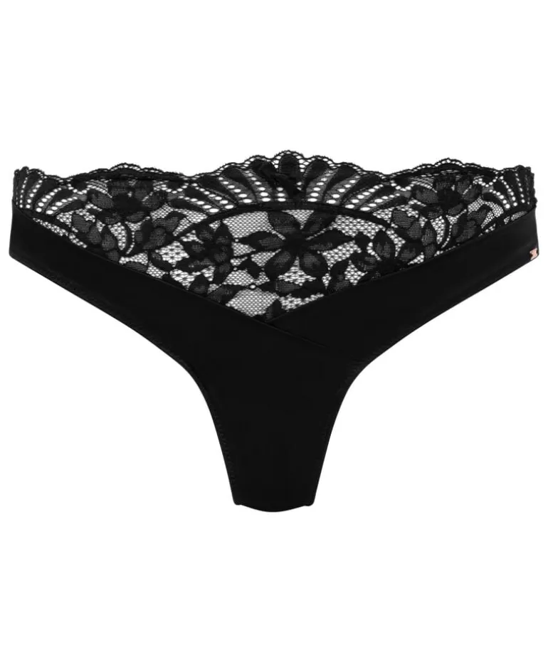 Poppy thong - Black