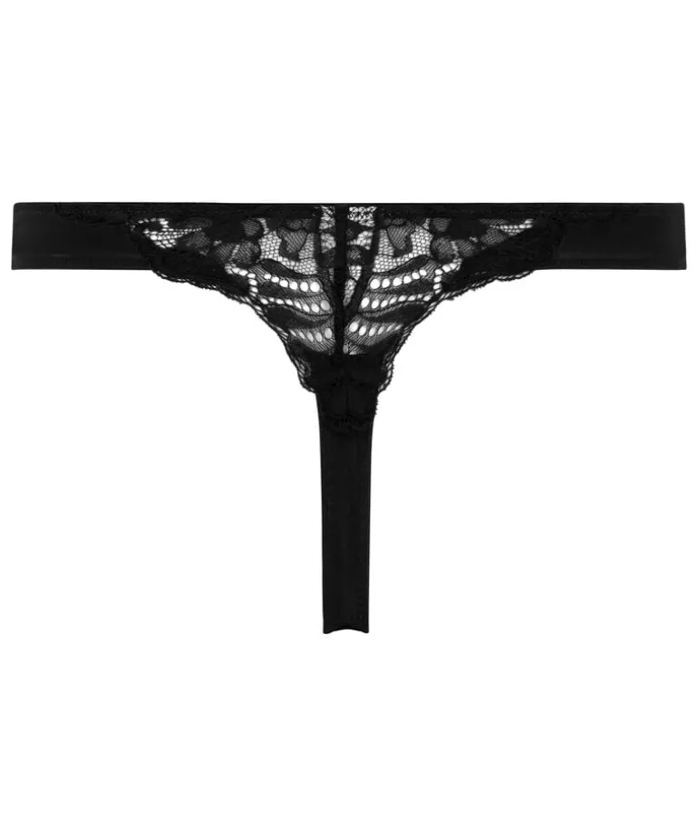 Poppy thong - Black