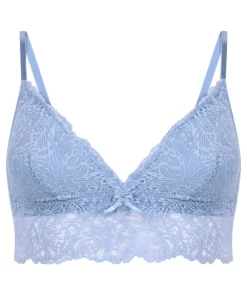 Posie Triangle Bralette - Blue