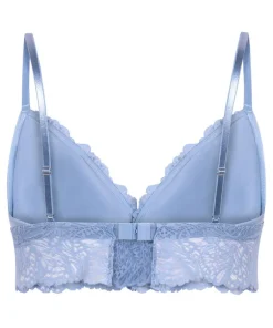 Posie Triangle Bralette - Blue