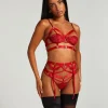Private Jacky Suspenders - Red