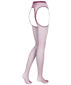 Private Tights Open Bum - Red
