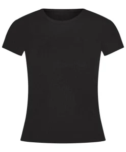 Pyjama Top Rib Essential - Black