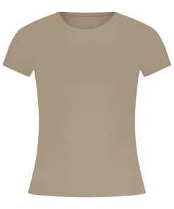Pyjama Top Rib Essential - Beige