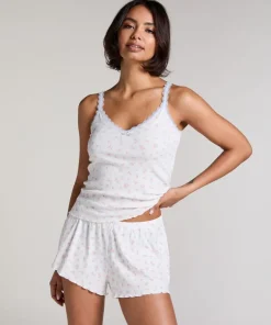 Pyjamaset Rib - Pink