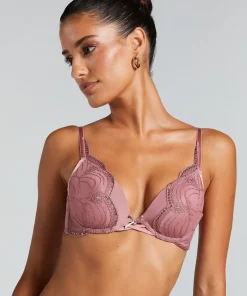 Ruby Padded Underwired Bra - Pink
