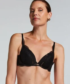 Ruby Padded Underwired Bra - Black