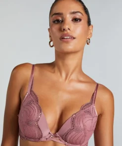 Ruby Padded Underwired Bra - Pink