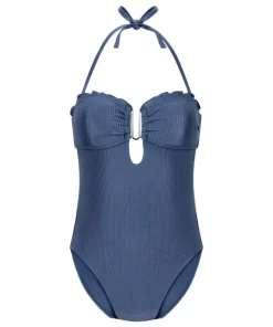 Sardinia Bandeau Bathinsuit - Blue
