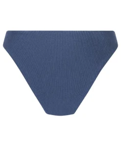 Sardinia High-Leg Bikini Bottoms - Blue