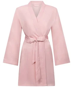 Satin Kimono - Pink