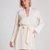 Satin Kimono - White